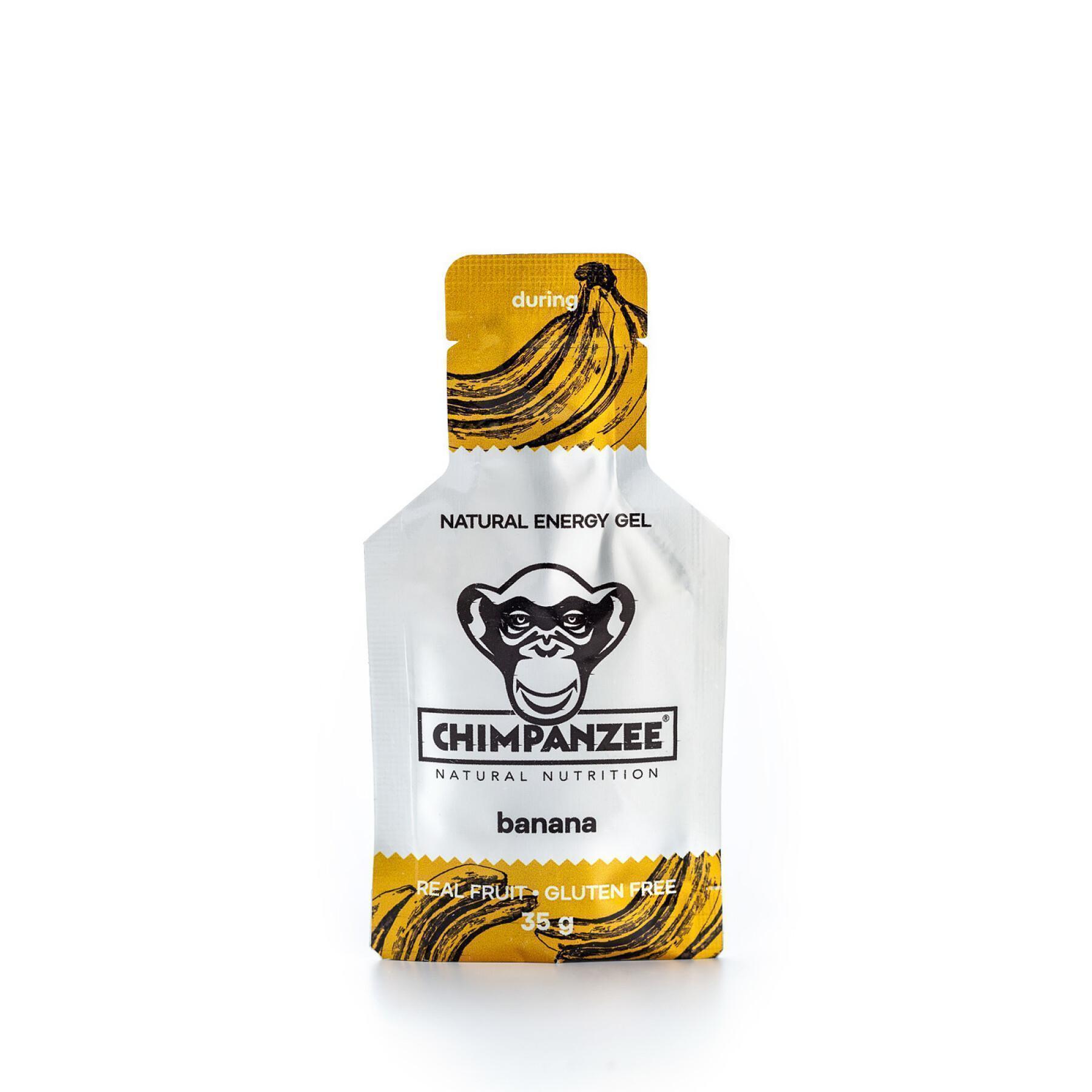 Confezione da 25 gel Chimpanzee Banane (vegan) 35g