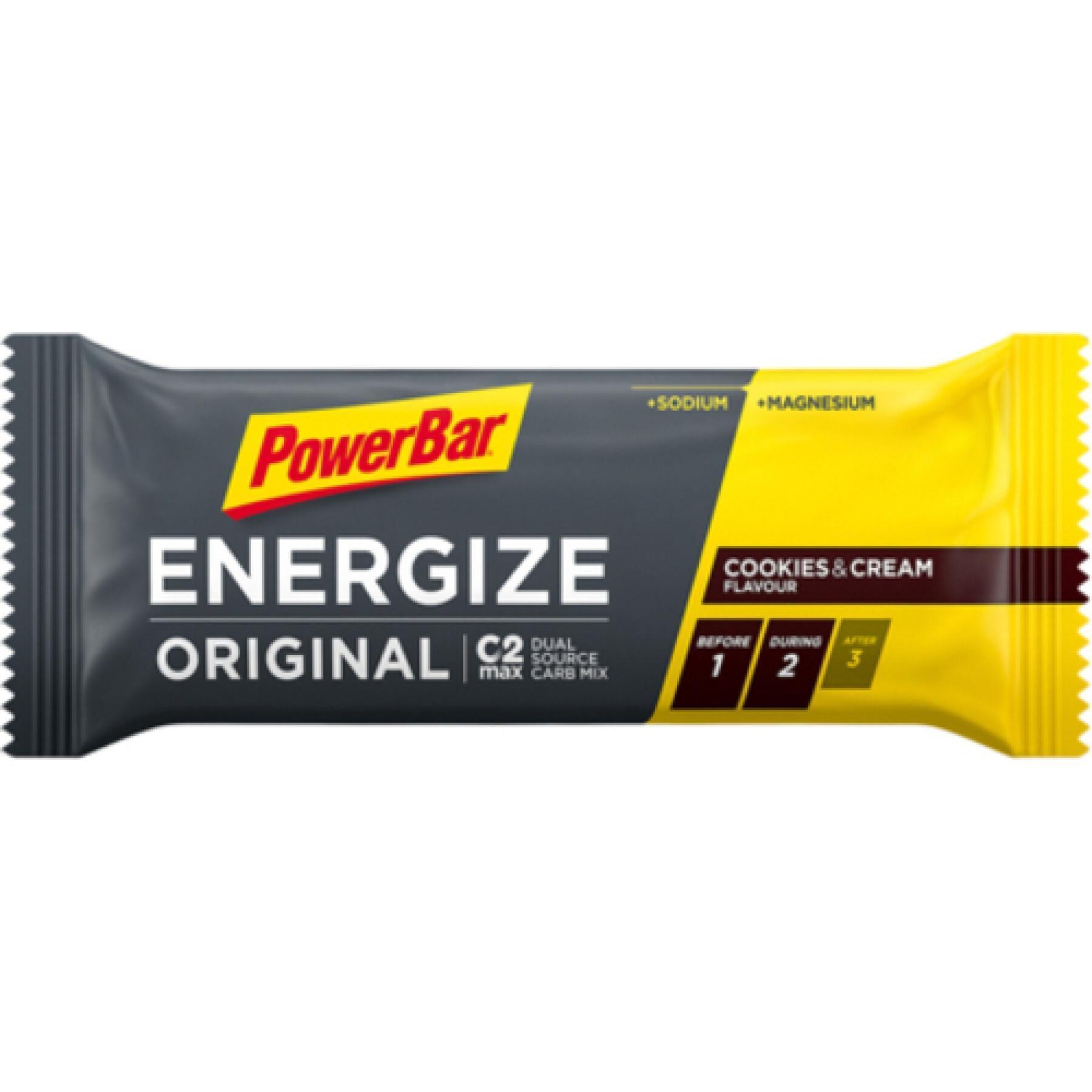 Bar PowerBar Energize C2Max 25x55gr Cookies & Cream