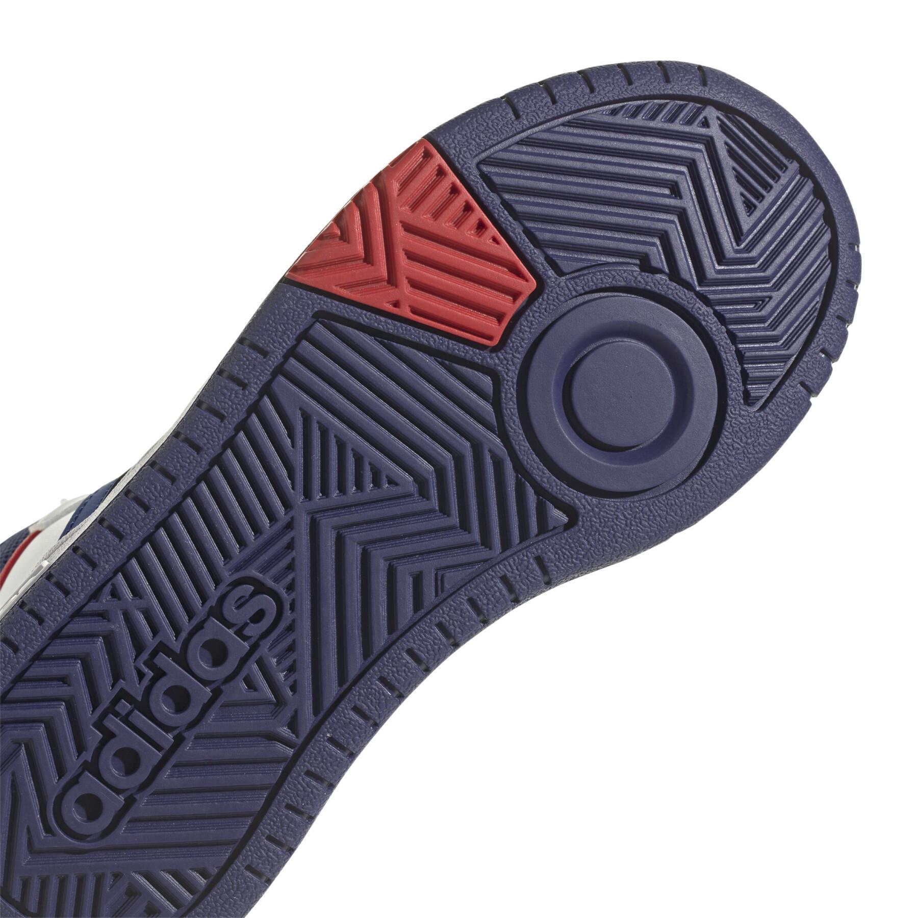Scarpe da ginnastica alte per bambini adidas Hoops