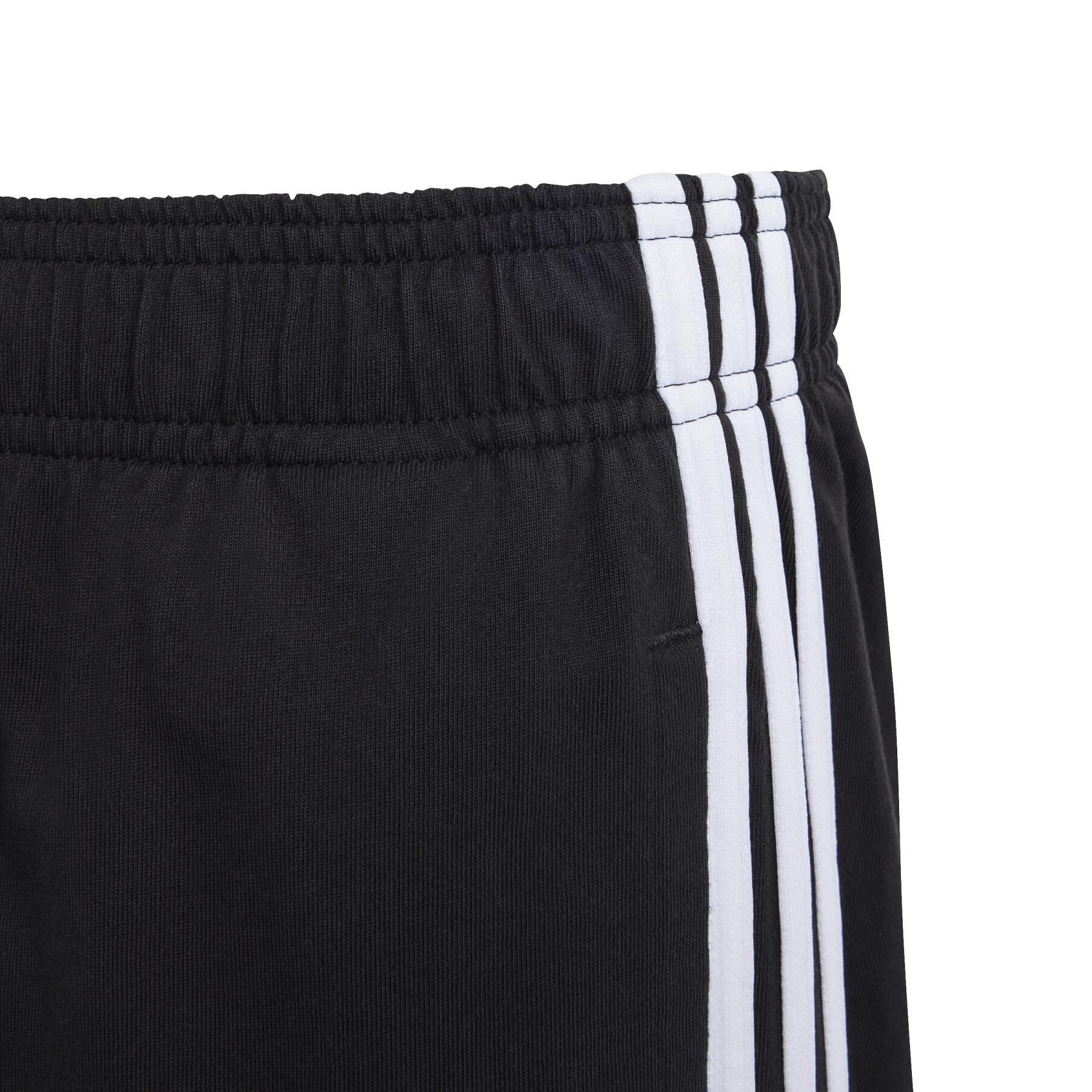 Pantaloncini da bambino in maglia adidas 3-Stripes Essentials