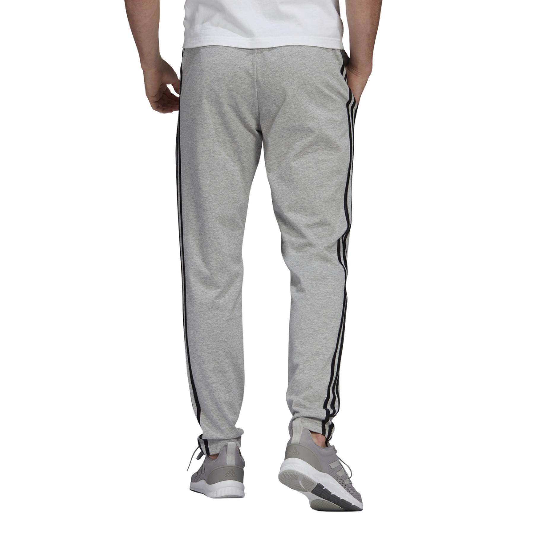 Pantaloni adidas Essentials Single Tapered Open Hem 3-Bandes