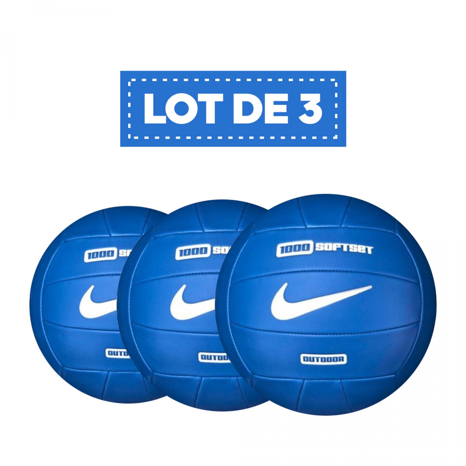 Set di 3 palloncini Nike 1000 softset outdoor orange