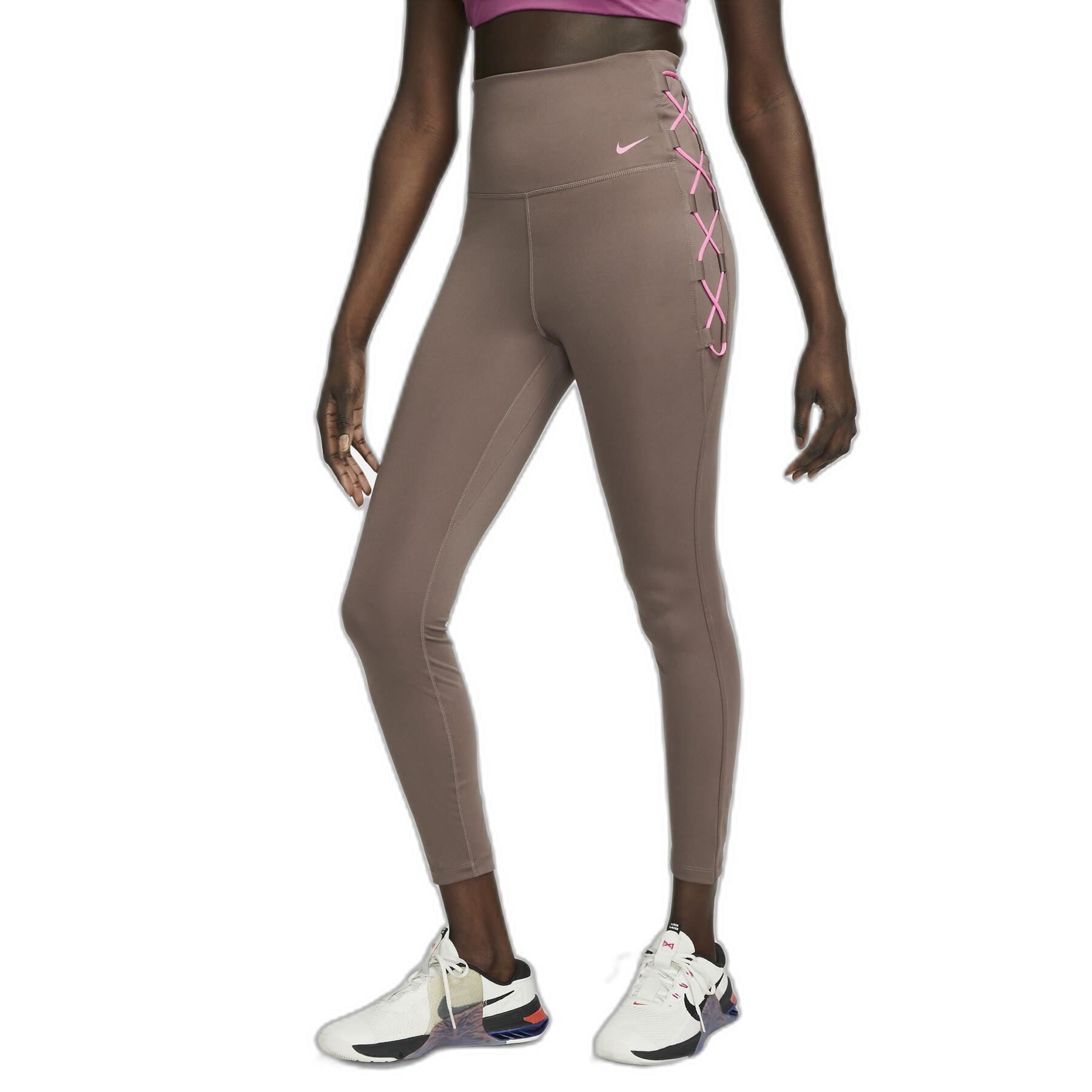Legging 7/8 donna Nike One Dri-Fit HR Novelty