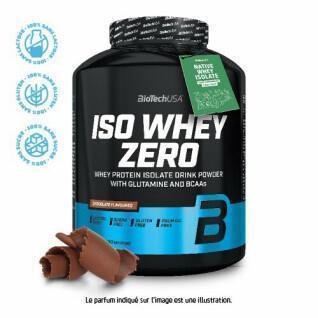 Pentola per le proteine Biotech USA iso whey zero lactose free - Chocolate - 2,27kg (x2)