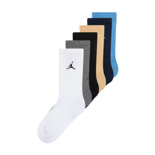Confezione da 6 paia di calzini per bambini Jordan Everyday Essentials