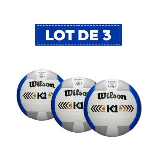 Set di 3 palloni da pallavolo Wilson K1 Gold