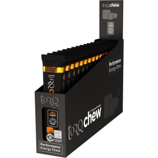 Confezione da 15 barrette energetiche TORQ Chew