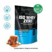Confezione da 10 sacchetti di proteine Biotech USA iso whey zero lactose free - Chocolat-caramel - 500g