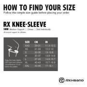 Tutore per il ginocchio Rehband Rx line steel 5MM