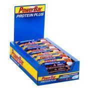 Confezione da 30 barrette PowerBar Protein Plus 30 % Low Sugar - Chocolate Brownie