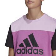 T-shirt donna con logo adidas Essentials Colorblock