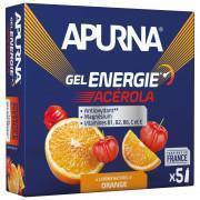 Confezione da 5 gel Apurna Energie Acérola Orange - 35g
