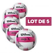 Set di 5 palloni da beach volley Wilson New AVP