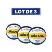 Set di 3 palloni da beach volley Mikasa VLS300 [Taille 5]